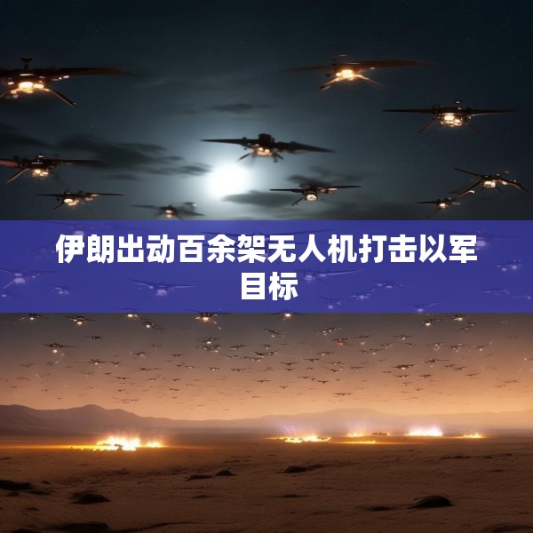 伊朗出动百余架无人机打击以军目标