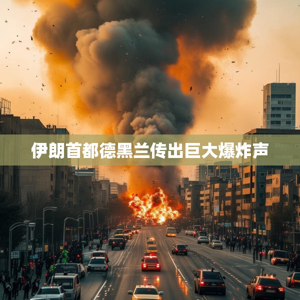 伊朗首都德黑兰传出巨大爆炸声