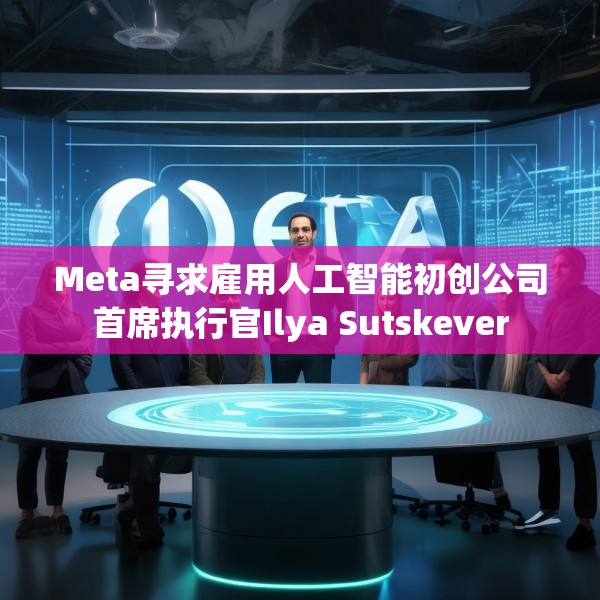Meta寻求雇用人工智能初创公司首席执行官Ilya Sutskever