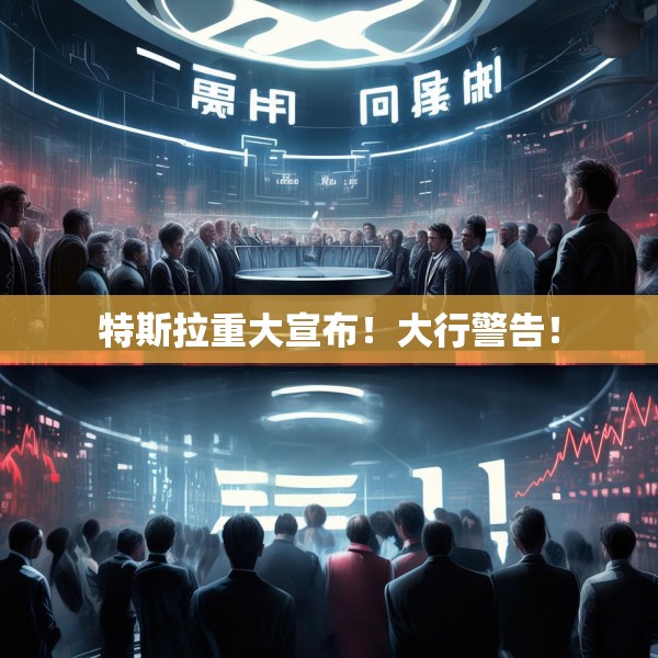 特斯拉重大宣布！大行警告！