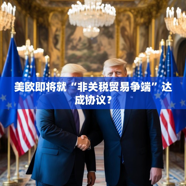 美欧即将就“非关税贸易争端”达成协议？