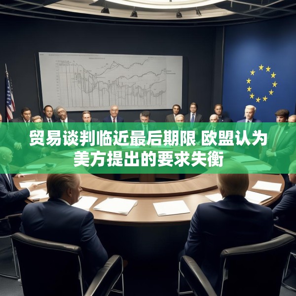 贸易谈判临近最后期限 欧盟认为美方提出的要求失衡