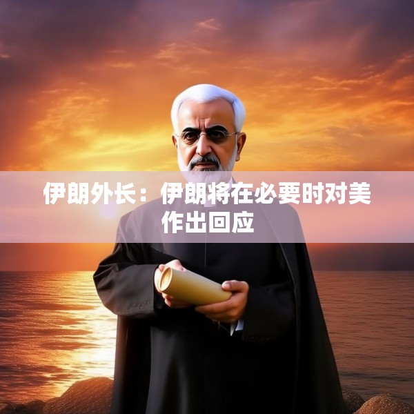 伊朗外长：伊朗将在必要时对美作出回应