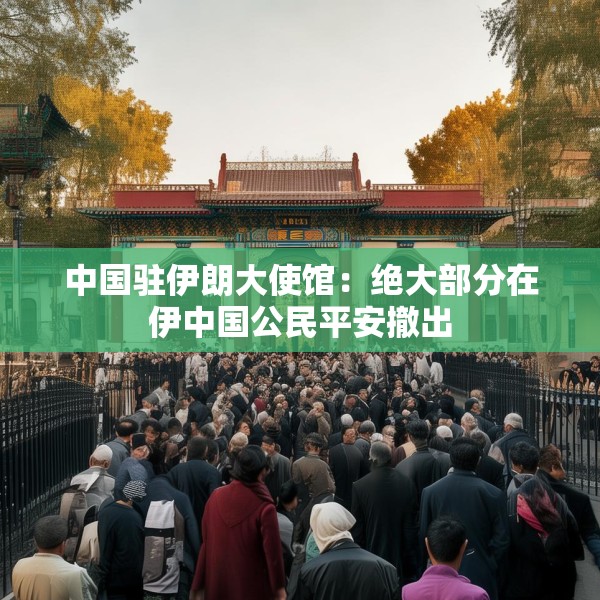 中国驻伊朗大使馆：绝大部分在伊中国公民平安撤出