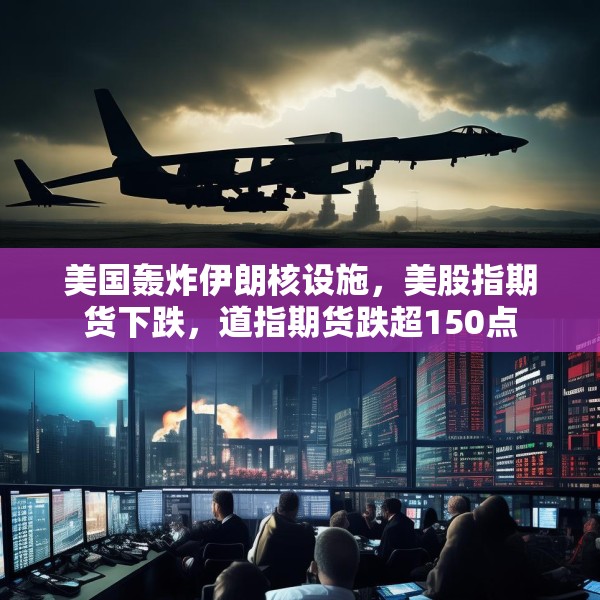 美国轰炸伊朗核设施，美股指期货下跌，道指期货跌超150点