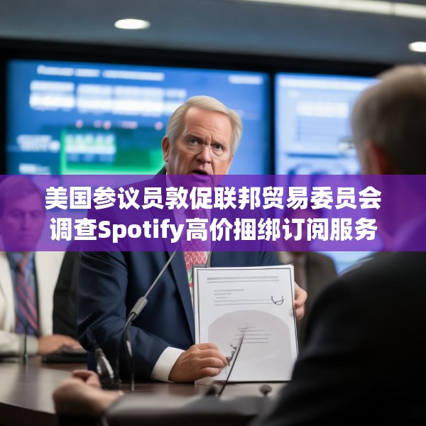 美国参议员敦促联邦贸易委员会调查Spotify高价捆绑订阅服务