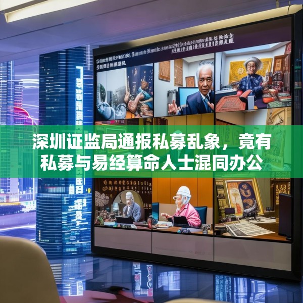 深圳证监局通报私募乱象，竟有私募与易经算命人士混同办公
