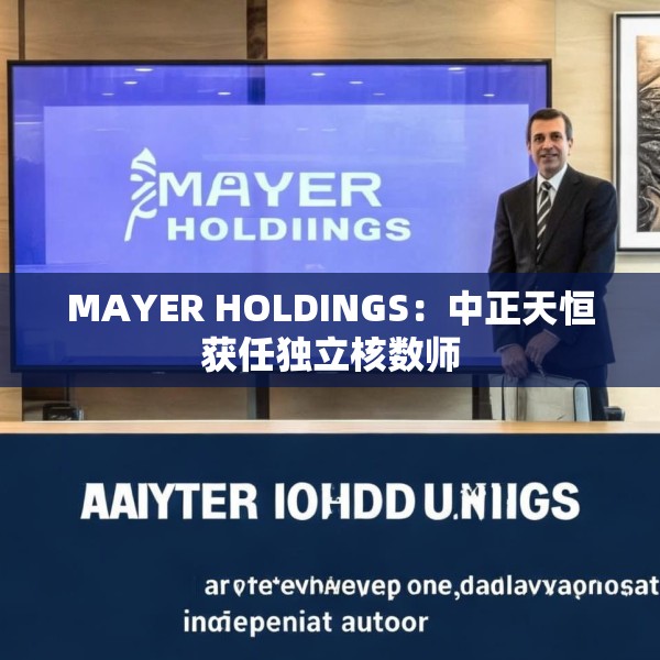 MAYER HOLDINGS：中正天恒获任独立核数师