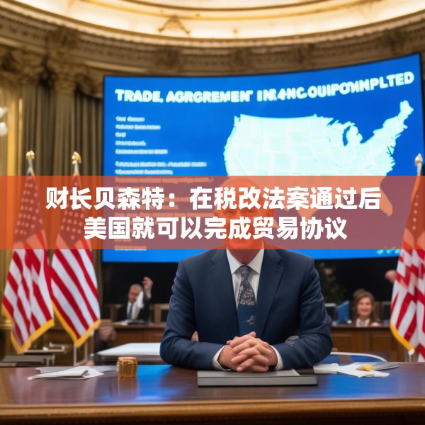 财长贝森特：在税改法案通过后 美国就可以完成贸易协议
