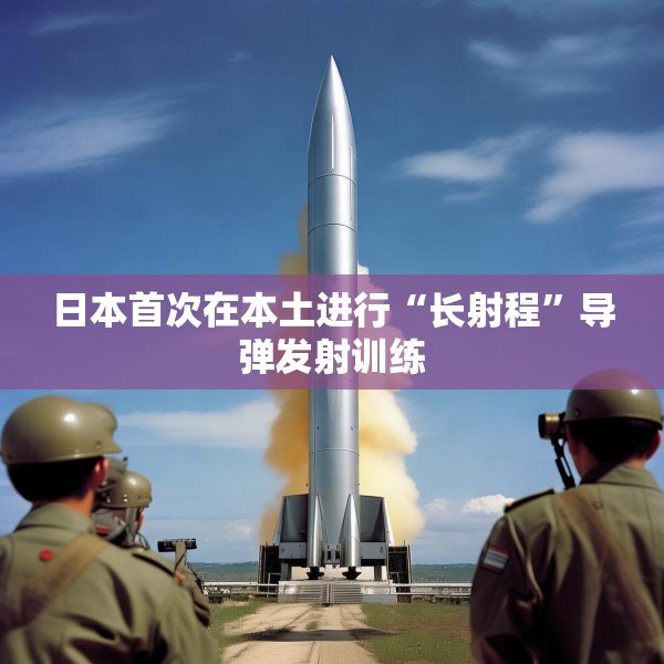 日本首次在本土进行“长射程”导弹发射训练