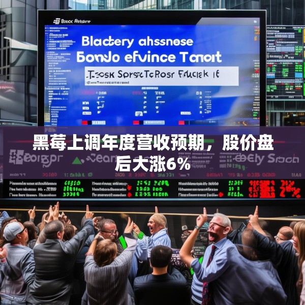 黑莓上调年度营收预期，股价盘后大涨6%