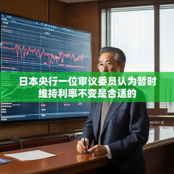 日本央行一位审议委员认为暂时维持利率不变是合适的