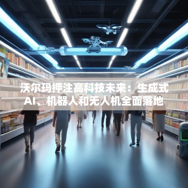沃尔玛押注高科技未来：生成式AI、机器人和无人机全面落地