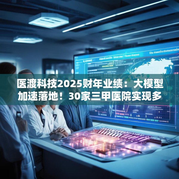 医渡科技2025财年业绩：大模型加速落地！30家三甲医院实现多场景突破