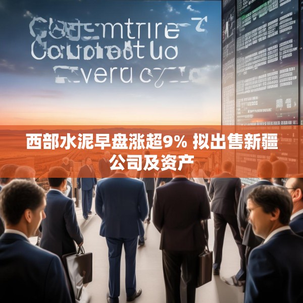 西部水泥早盘涨超9% 拟出售新疆公司及资产