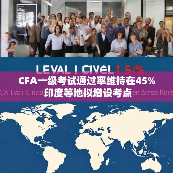 CFA一级考试通过率维持在45% 印度等地拟增设考点