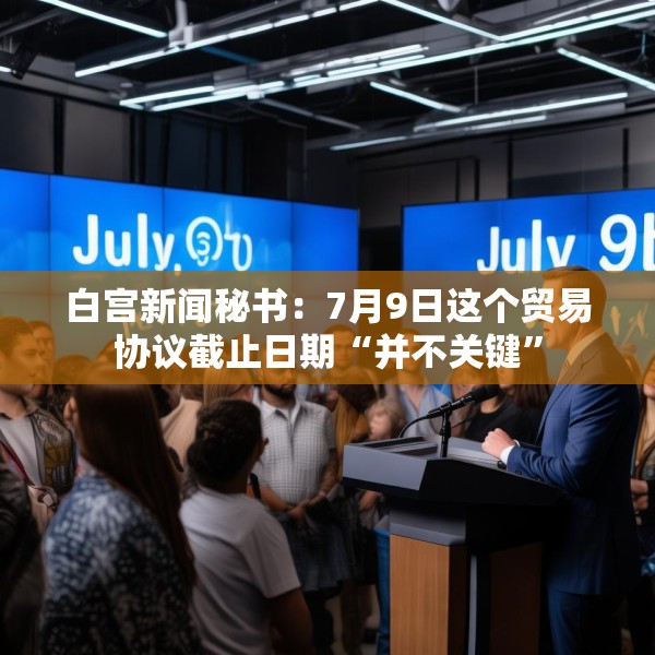 白宫新闻秘书：7月9日这个贸易协议截止日期“并不关键”