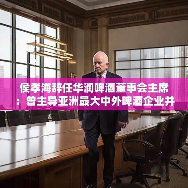 侯孝海辞任华润啤酒董事会主席：曾主导亚洲最大中外啤酒企业并购
