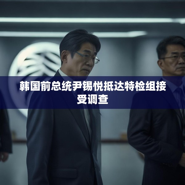 韩国前总统尹锡悦抵达特检组接受调查