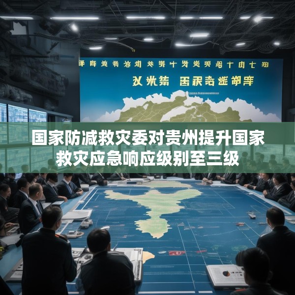 国家防减救灾委对贵州提升国家救灾应急响应级别至三级