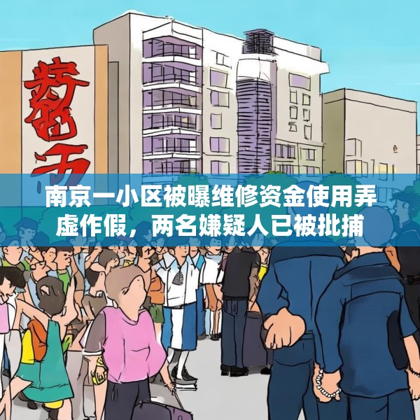 南京一小区被曝维修资金使用弄虚作假，两名嫌疑人已被批捕