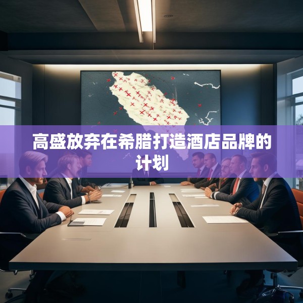 高盛放弃在希腊打造酒店品牌的计划