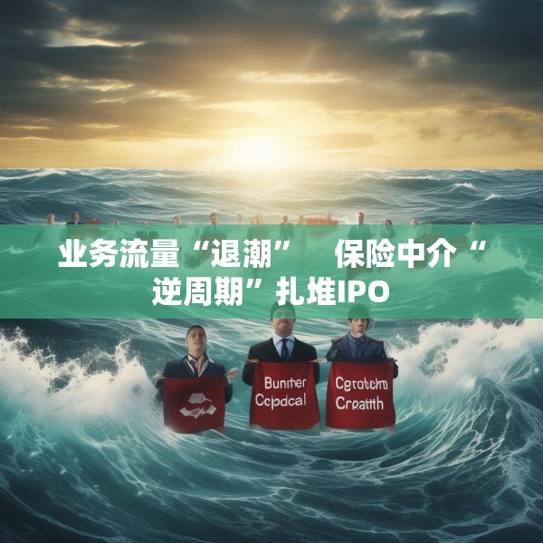 业务流量“退潮”　保险中介“逆周期”扎堆IPO