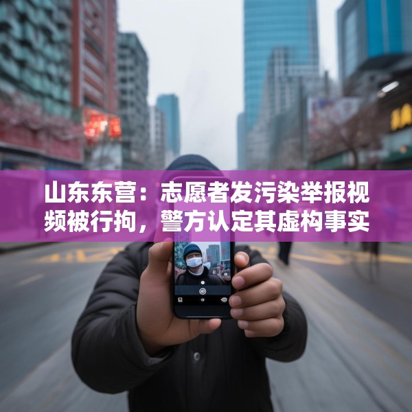 山东东营：志愿者发污染举报视频被行拘，警方认定其虚构事实