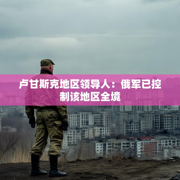 卢甘斯克地区领导人：俄军已控制该地区全境