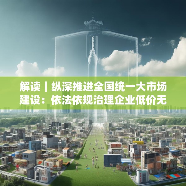 解读｜纵深推进全国统一大市场建设：依法依规治理企业低价无序竞争，规范政府行为