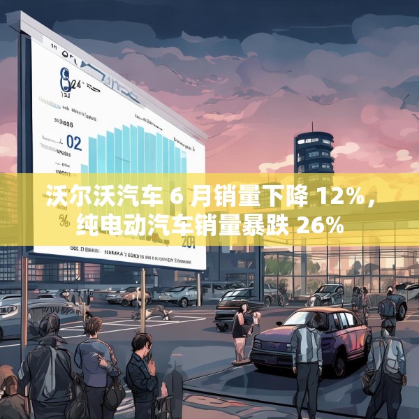 沃尔沃汽车 6 月销量下降 12%，纯电动汽车销量暴跌 26%