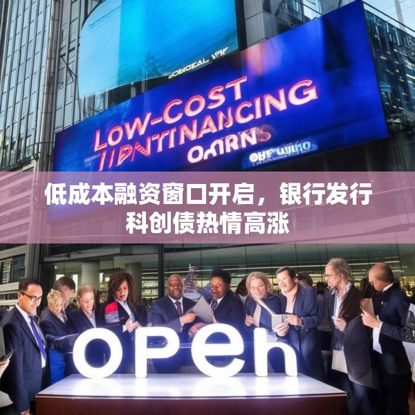 低成本融资窗口开启，银行发行科创债热情高涨