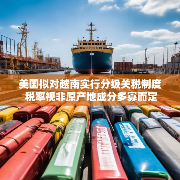 美国拟对越南实行分级关税制度 税率视非原产地成分多寡而定
