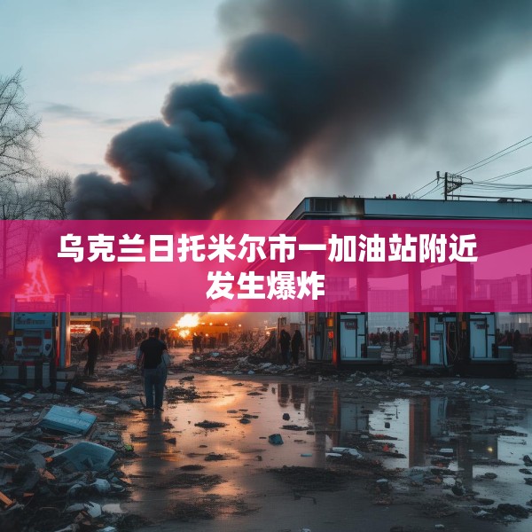 乌克兰日托米尔市一加油站附近发生爆炸