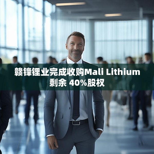 赣锋锂业完成收购Mali Lithium剩余 40%股权