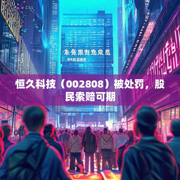 恒久科技（002808）被处罚，股民索赔可期