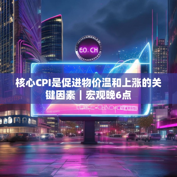 核心CPI是促进物价温和上涨的关键因素｜宏观晚6点