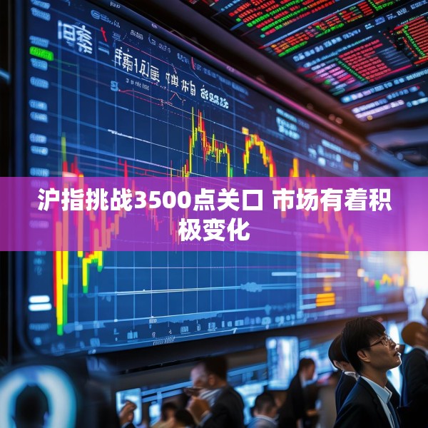 沪指挑战3500点关口 市场有着积极变化