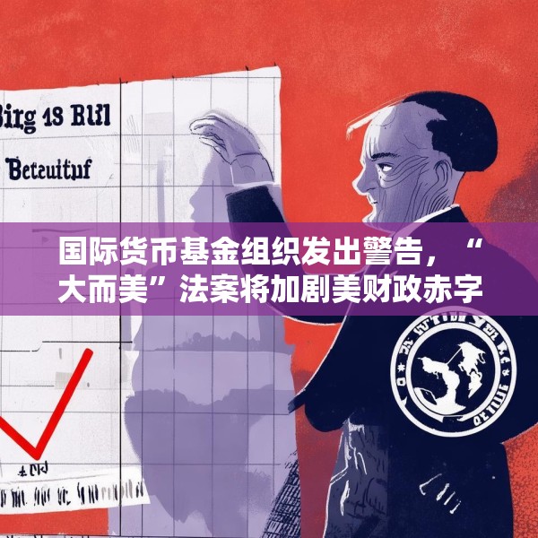 国际货币基金组织发出警告，“大而美”法案将加剧美财政赤字