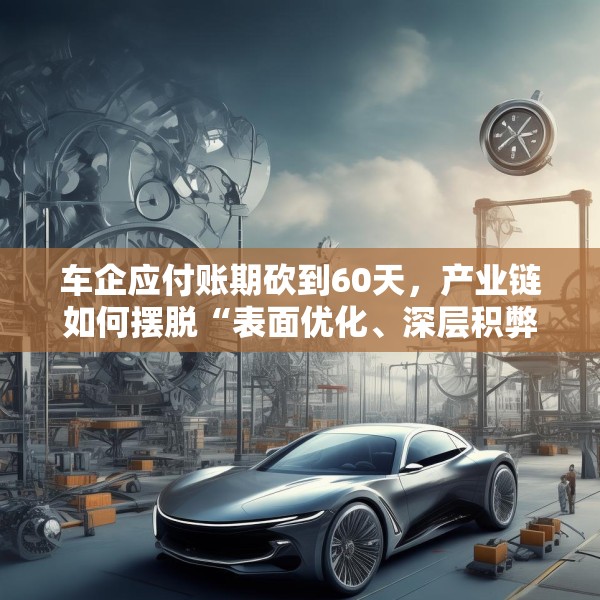 车企应付账期砍到60天，产业链如何摆脱“表面优化、深层积弊”困局？