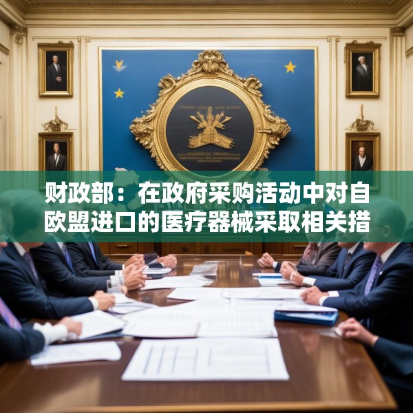 财政部：在政府采购活动中对自欧盟进口的医疗器械采取相关措施