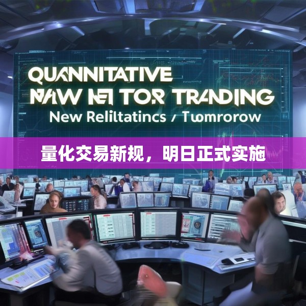 量化交易新规，明日正式实施