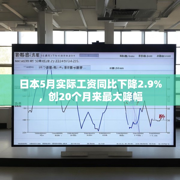 日本5月实际工资同比下降2.9%，创20个月来最大降幅