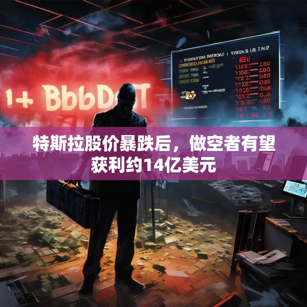 特斯拉股价暴跌后，做空者有望获利约14亿美元