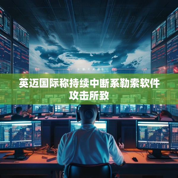 英迈国际称持续中断系勒索软件攻击所致