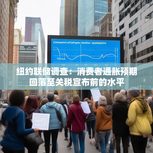 纽约联储调查：消费者通胀预期回落至关税宣布前的水平