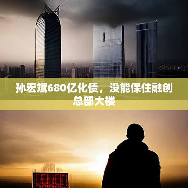孙宏斌680亿化债，没能保住融创总部大楼