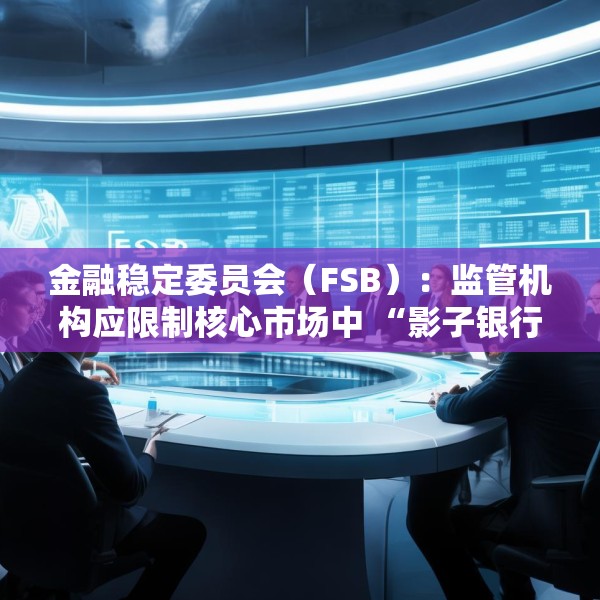 金融稳定委员会（FSB）：监管机构应限制核心市场中 “影子银行” 的杠杆率