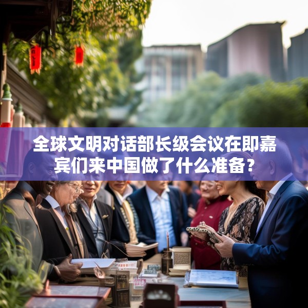 全球文明对话部长级会议在即嘉宾们来中国做了什么准备？
