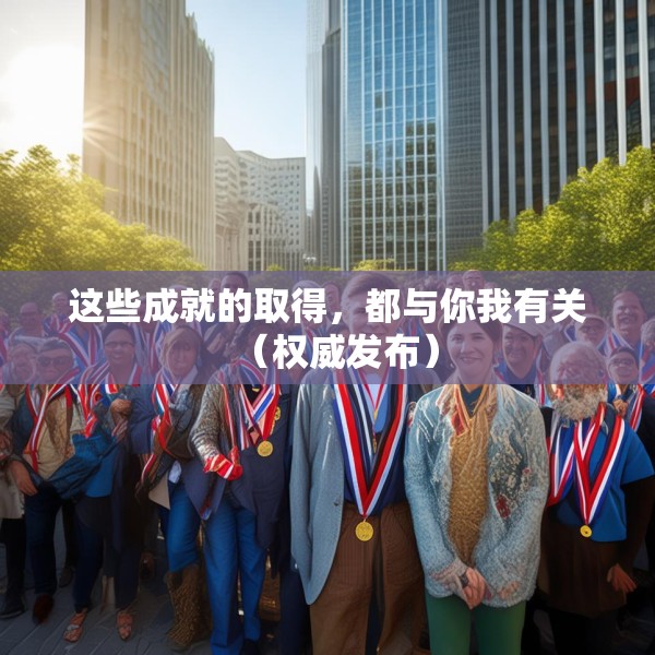 这些成就的取得，都与你我有关（权威发布）